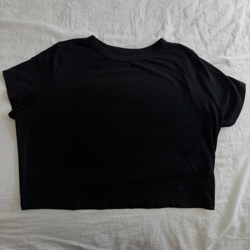 Wild Fable Black Crop Top